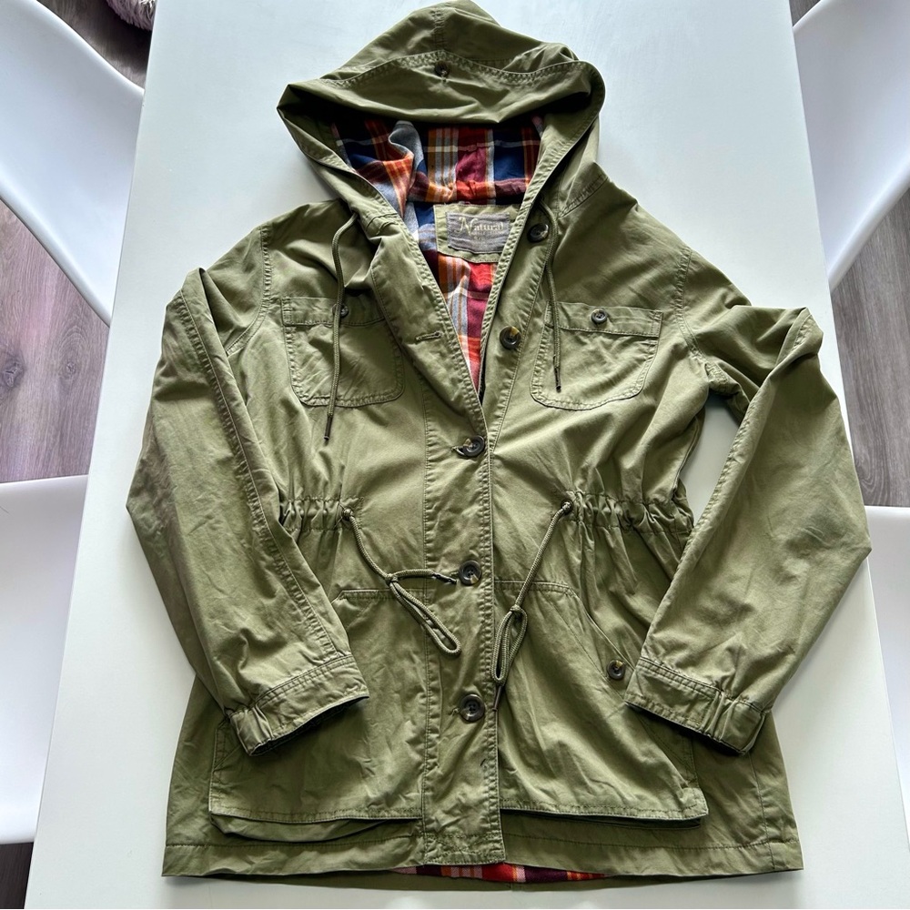 Hooded Olive Utility Jacket aka THE Millennial Green Jacket